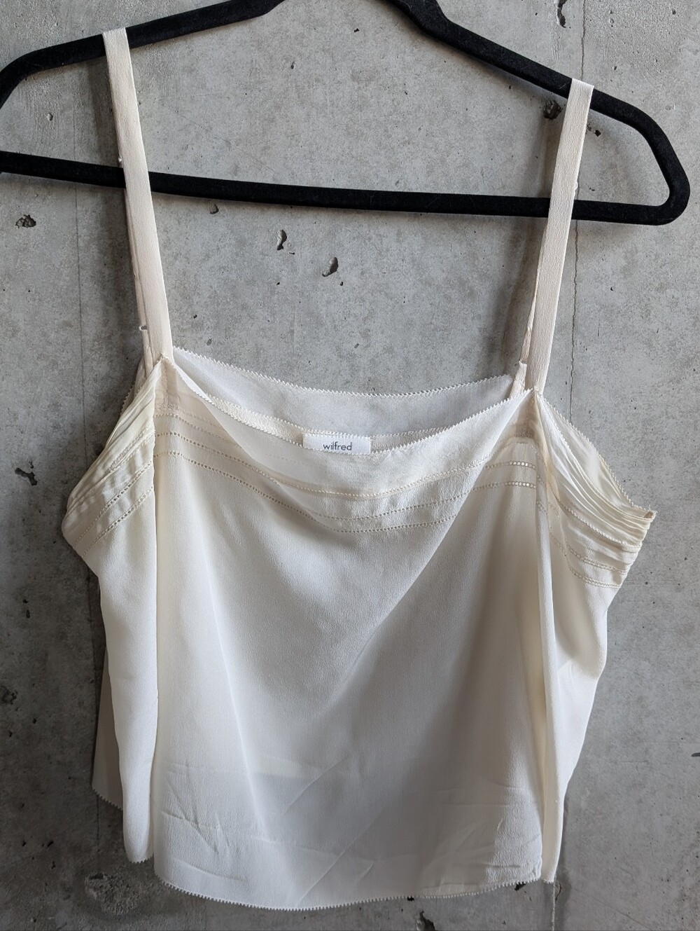 Wilfred Cream Silk Cami Size L